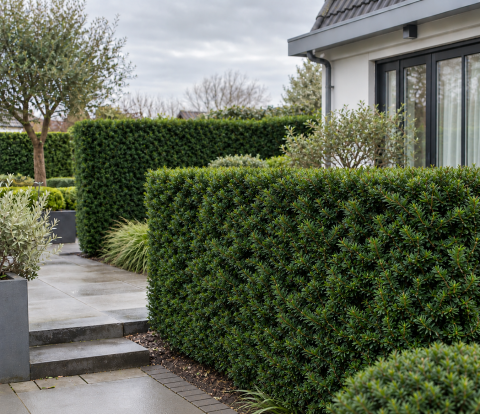 Buxus kant-en-klaar haag 150 cm